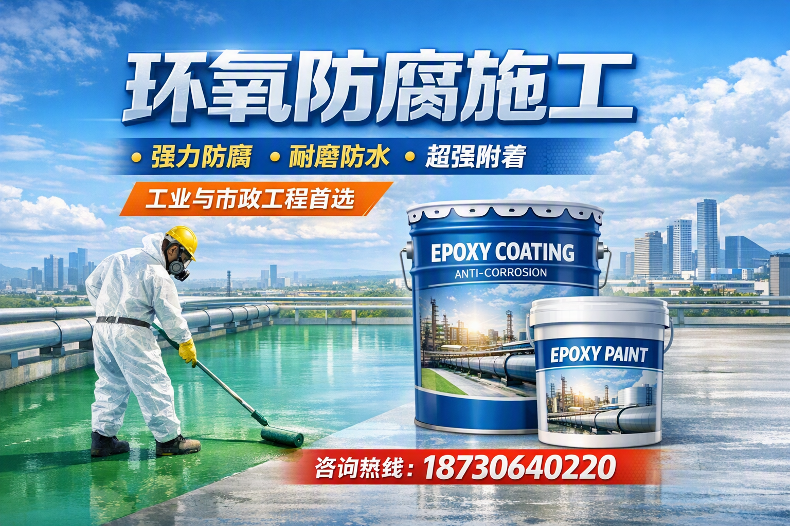 在 济宁 进行环氧防腐施工的注意事项