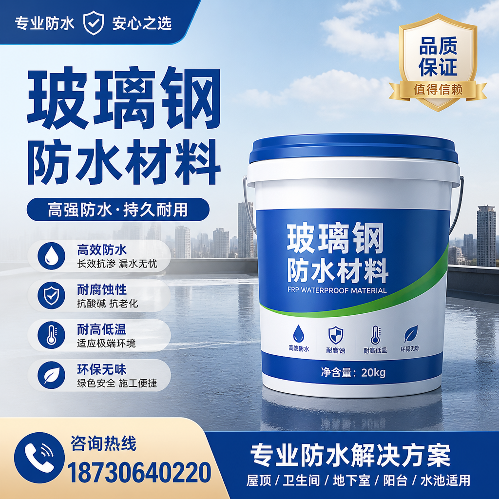 了解玻璃钢防水材料的市场趋势，济宁 企业不可不知